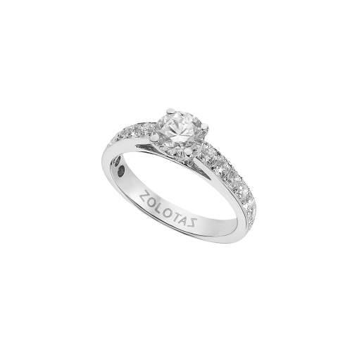 LOVE ROCKS solitaire ring